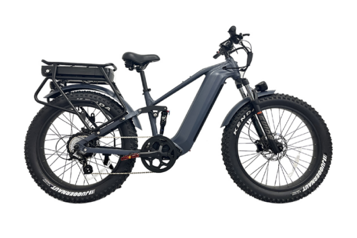 Full Suspension 62V 1500W Electric Fat Bike