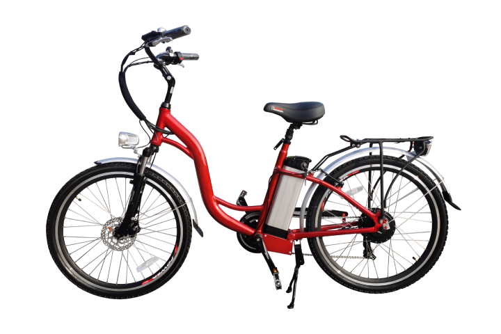 Urban Electric Bike - Stylish Step-Thru for City Commutes